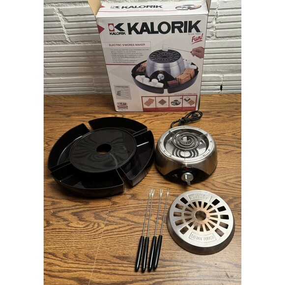 Kalorik Indoor Electric Stainless‎ Steel S'mores Maker - Picture 6 of 12